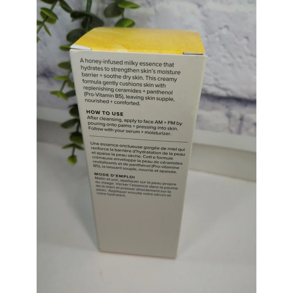 NEW IN BOX😍Farmacy Honey Milk Hydrating Essence Chamomile + Ceramides 4oz/120ml